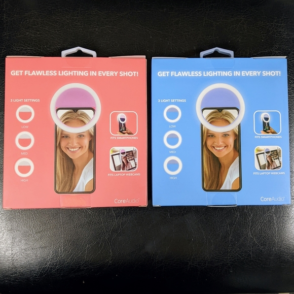 Selfie Clip-On Lights NIB (2 items) - Picture 2 of 2